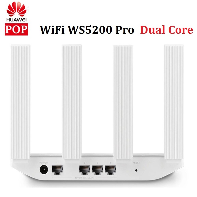 Huawei wi fi ws5200 pro wifi roteador sem fio duplo núcleo de freqüência dupla 1167 mbps gigabit taxa