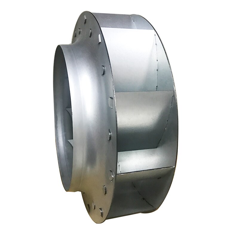 impeller Vane Motor Blades Fan Impeller shaft aluminum blower fanwheel cooling helice accessories for CNC machine toolss 250mm