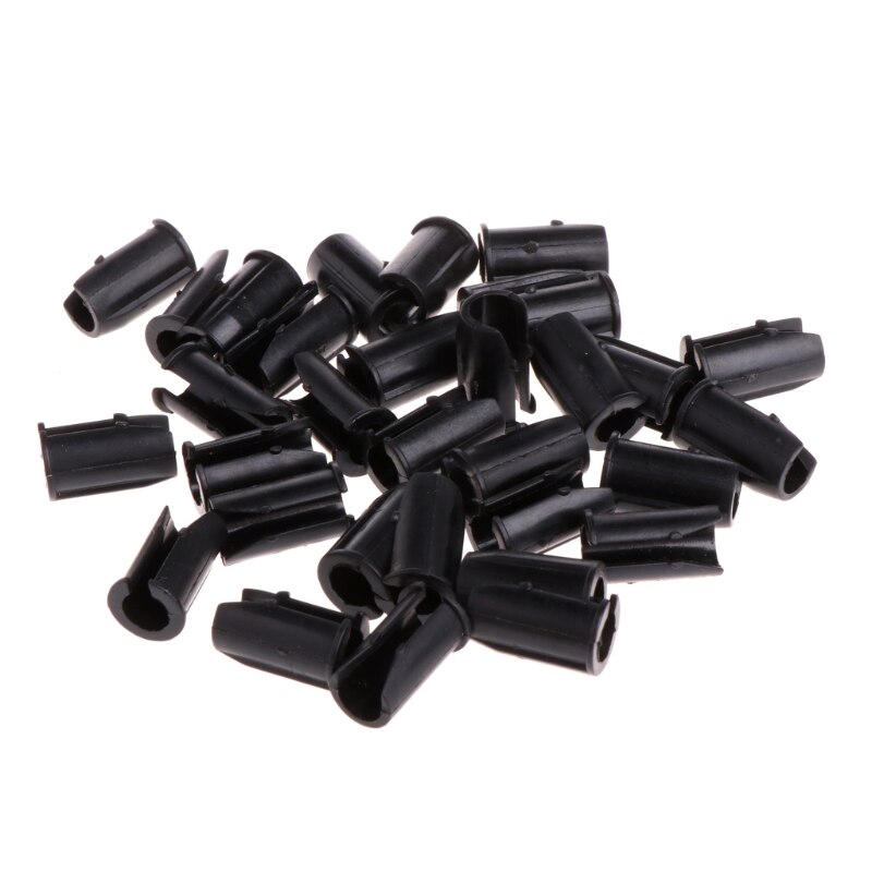 30 stk u type mtb mountainbike stel spænde cykelbremse kabelguider clips