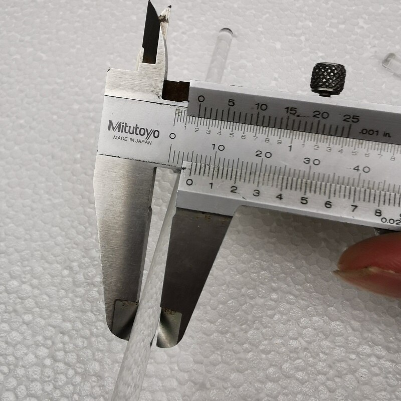 10 stk / mye 6.0*200mm rund glasspinne uten hullprisme diy lysekrone krystaller lampe hotell og gjesterom belysningstilbehør