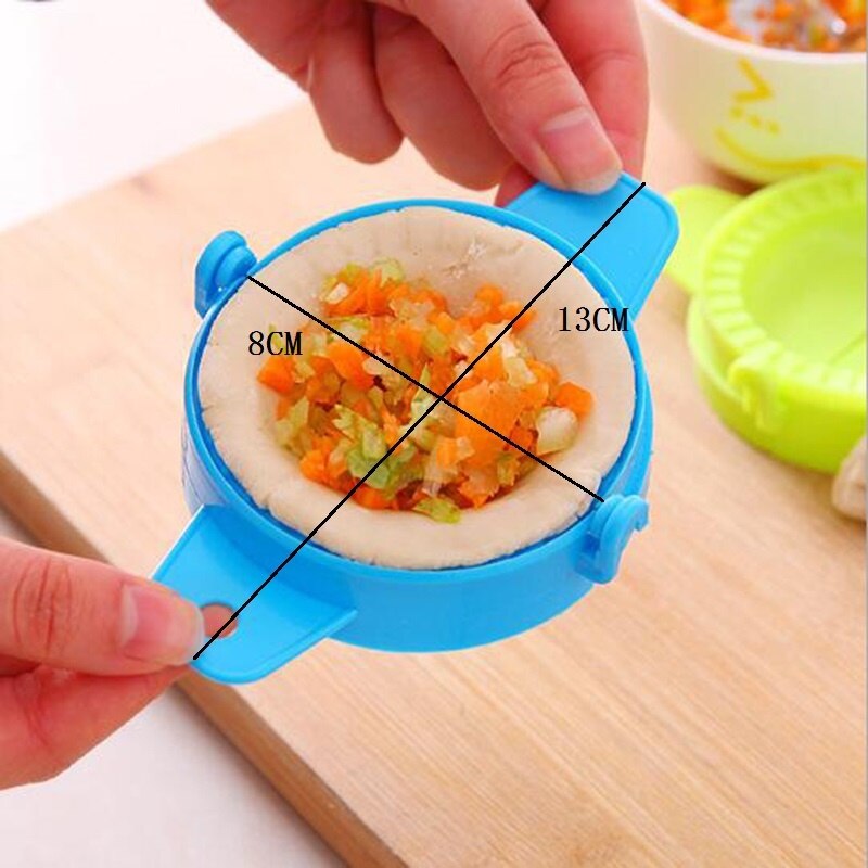 Køkken tilbehør dumplings maker værktøj hvede halm jiaozi pierogi form dumpling form clips bageforme wienerbrød køkken gadgets