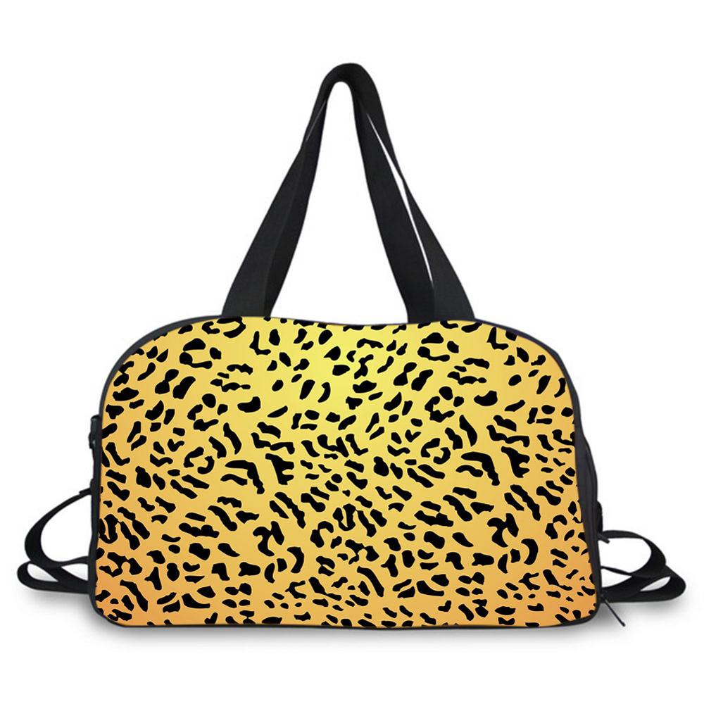 Bolso de lona con estampado de cebra y tigre para mujer, bolsa de lona con estampado de leopardo, de Rayas, para viajes, para baile de fin de semana: 06