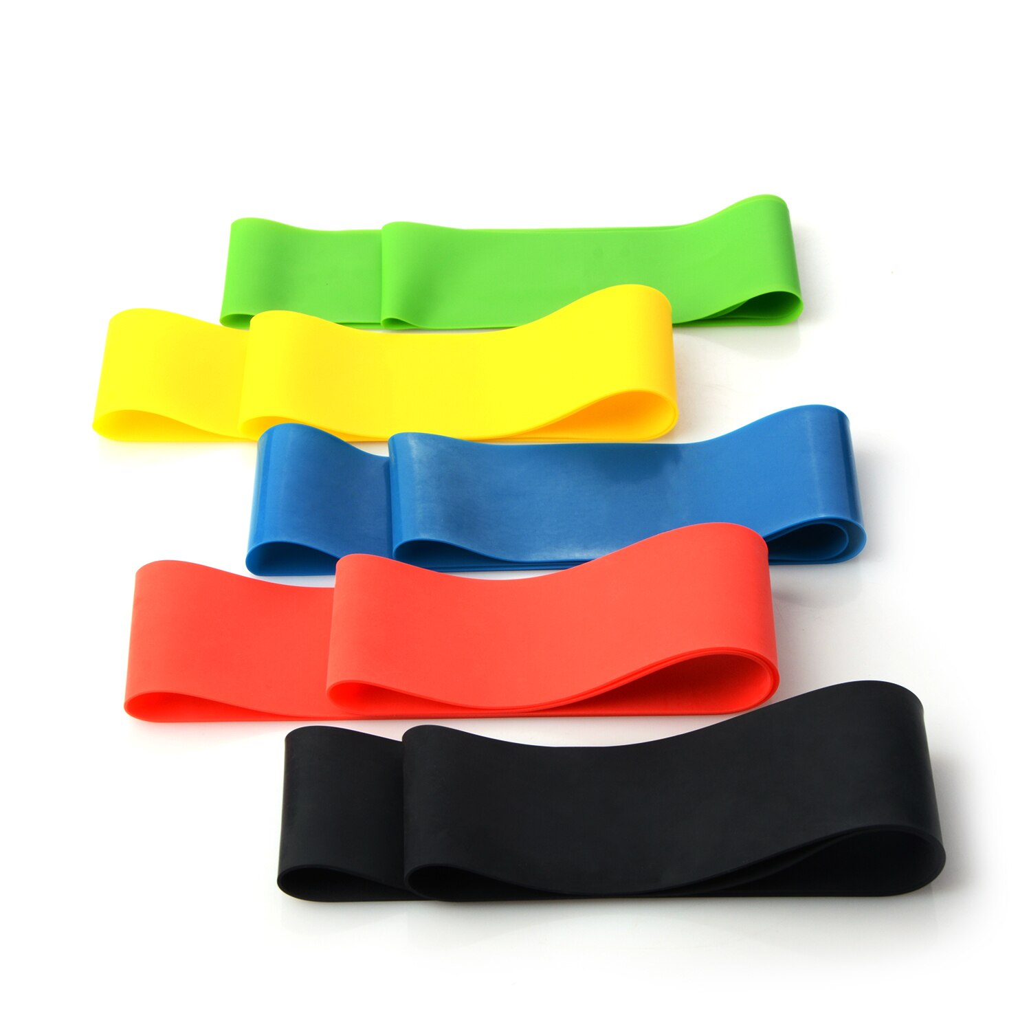 Athletic Yoga Resistance Bands Fitness Equipment Rubber Loop Pilates Sport Training Workout Elastic Band
