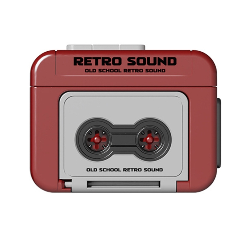 Retro Mini Cassettes Player Tape Recorders Small Music Player for On the Go Entertainment Recording Casual