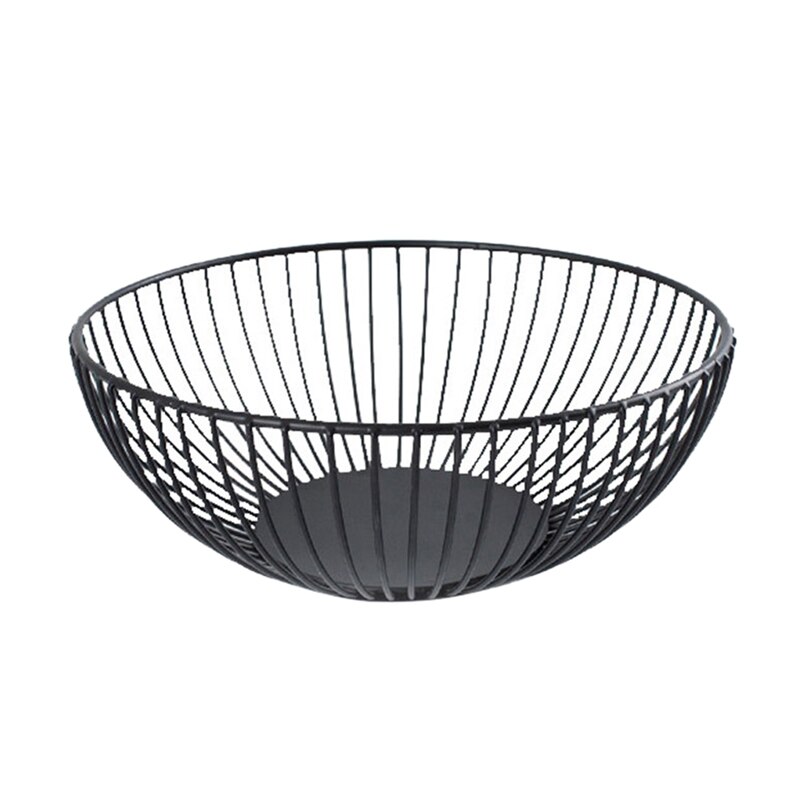 Witte metalen fruit-etagère, moderne witte fruitschaal, fruitmand, etagère