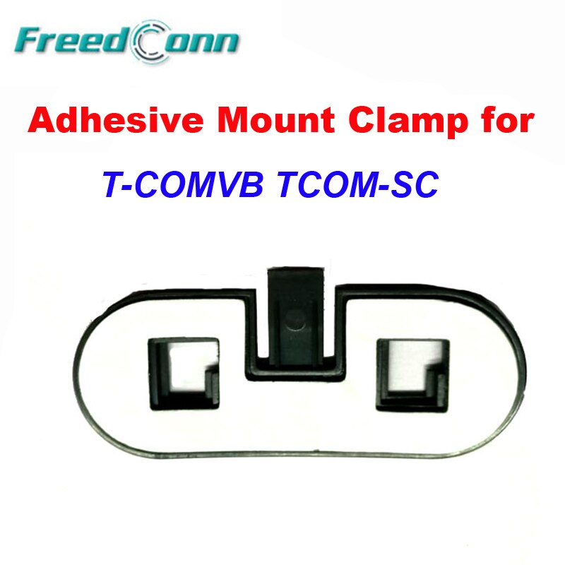Glued Adhesive Mount Base Holder Headset Clamp Clip for FreedConn T-COMVB TCOM-SC Motorcycle Bluetooth Helmet Headset Intercom