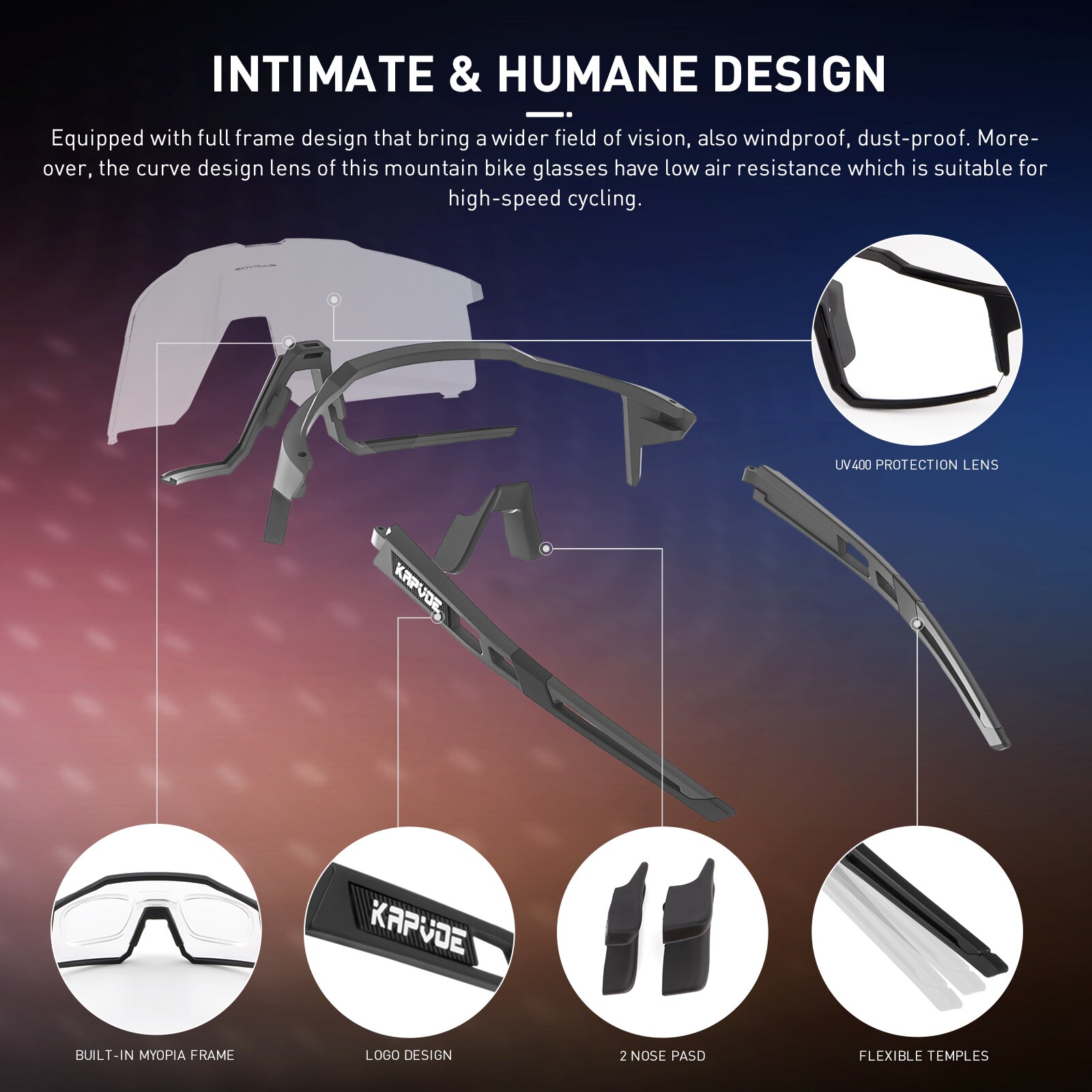 Polarized fishing glasses special high-definition Cycling underwater shooting fish driving hiking bike sunglasses day and night