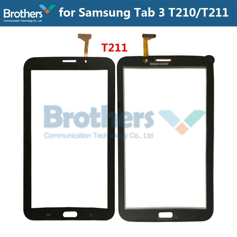 Tablet Touch Panel Voor Samsung Galaxy Tab 3 7.0 T210 T211 Touch Panel Digitizer Glas Sensor Lens SM-T210 SM-T211 LCD screen