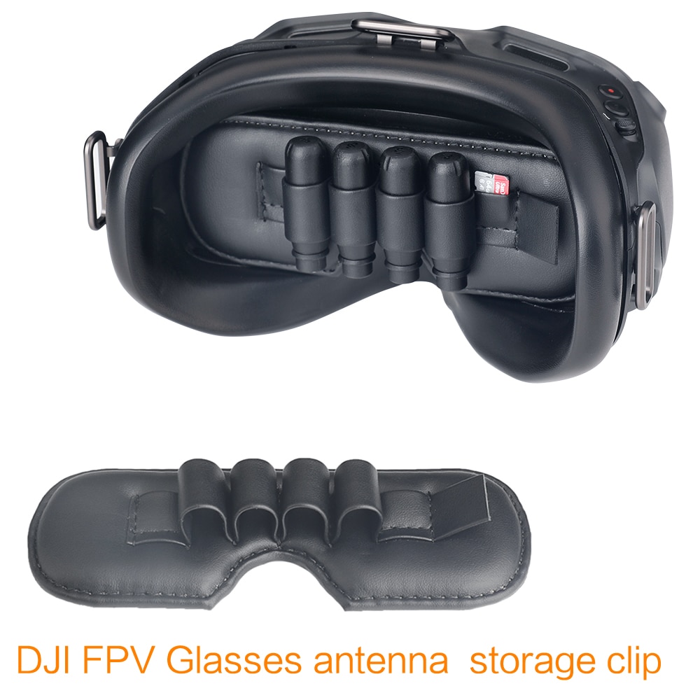 Houder Opslag Lens Protector Voor Dji Fpv Bril V2 Antenne Houder Opslag Cover Geheugenkaart Voor Dji Fpv Vr Bril accessoires