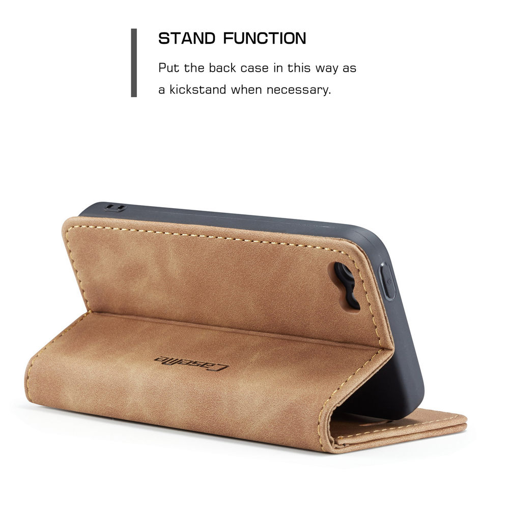 Magnetic Flip Leather Phone Case For iPhone 5 5S SE Capa Credit Card Slot Wallet Cover For iPhone 5S Funda