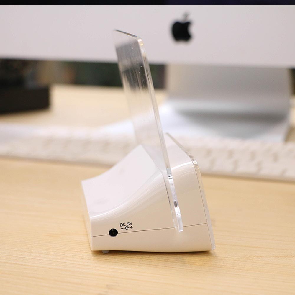 DIY Digital Electronic Note Alarm Clock intelligent Luminous LED clock countdown calendar thermometer clock BIG DISPLAY TIME: Blue A