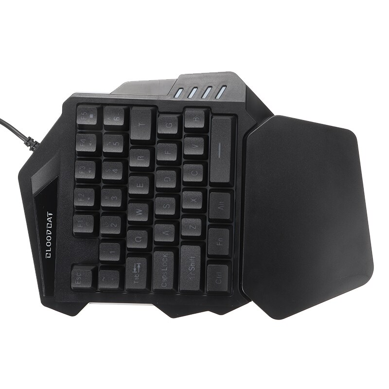 Keyboard Mouse Set 35Keys Colorful backlight Keypad Anti-slip Wheel USB Adapter For PS4 Xbox One And 360 Gaming