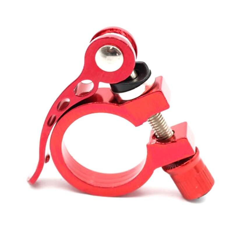 Mountainbike Zadelbuisklem Fietsstoeltje Buisklem Lock Snelsluiting Aluminium Ultralight Zadelbuisklem Fiets Deel: RD