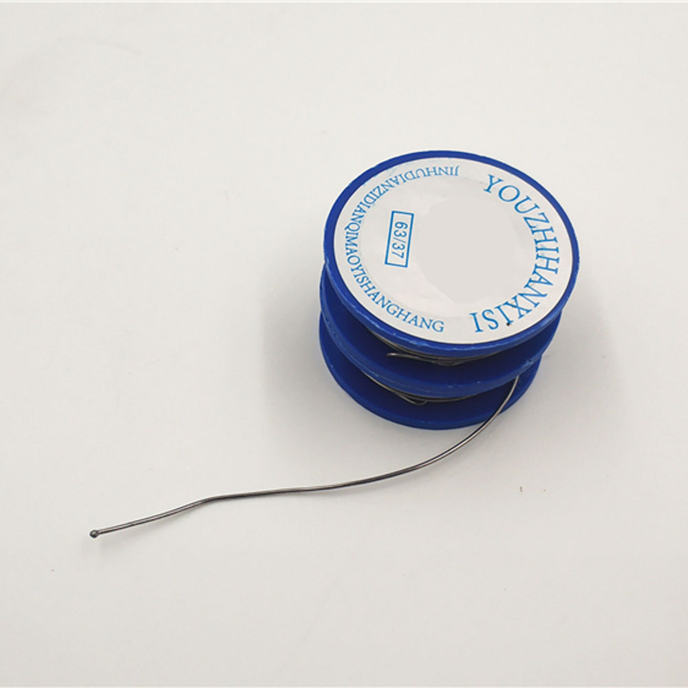 Mini 0.8mm tin lead solder wire roll soldeiring 2.0% flux diameter 0.8mm length 1.7 meter for PCB soldering repair