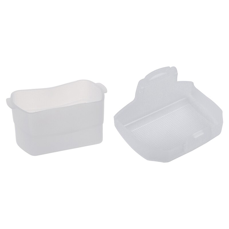 Caja difusora de Flash de 2 piezas para Speedlite YN-568 EX, difusor de Flash con cubierta de rebote para Yongnuo YN68: Default Title