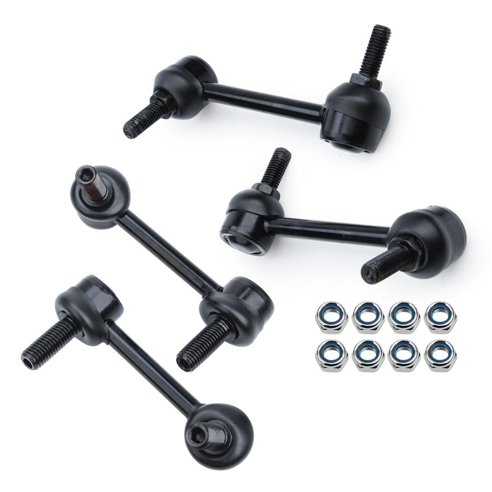 Carbole 4 Pcs Front&Rear Stabilizer Sway Bar End Links For Chevy SSR Trailblazer 2002