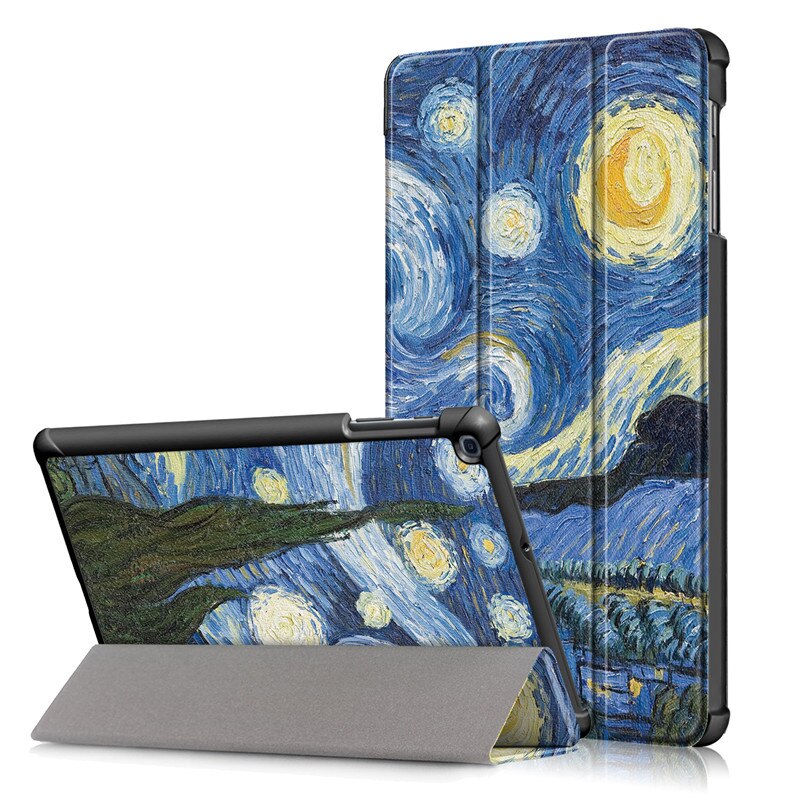 Voor tablet samsung galaxy tab  a 10 1 hoesje pu leren hoes funda voor samsung galaxy tab  a 10 1 sm t510 t515 hoesje kinderen: Xk