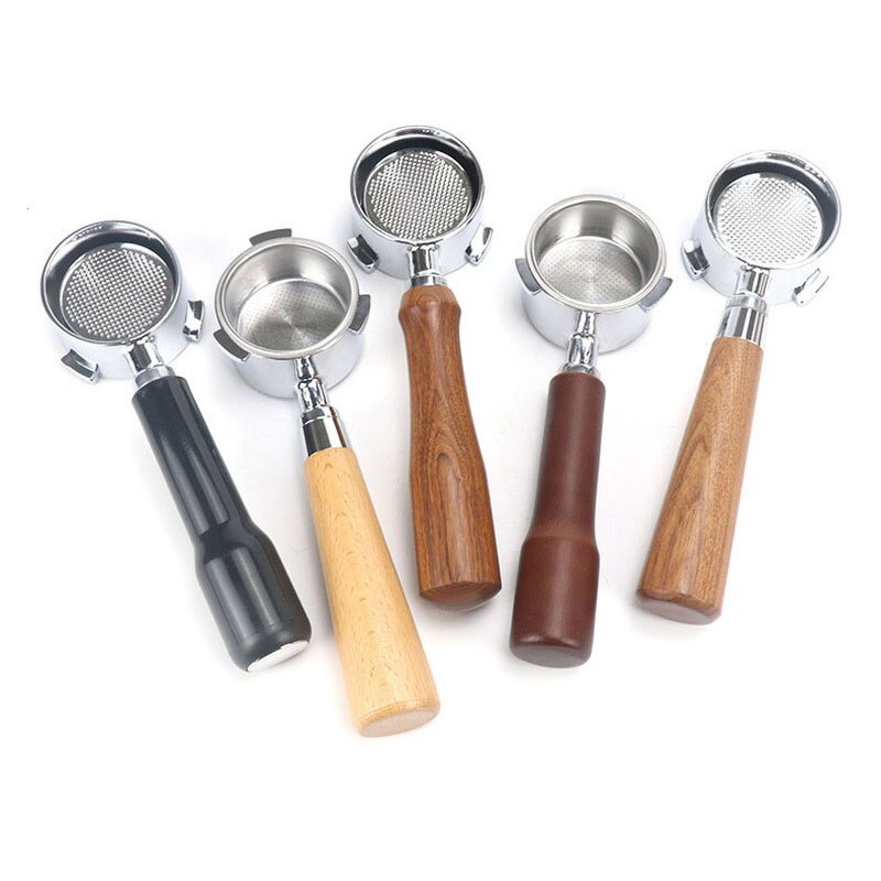 Koffie Bodemloze Filterhouder Voor Delonghi EC680/EC685/EC850/EC880 Filter 51Mm Rvs Mand Koffie Accessoires