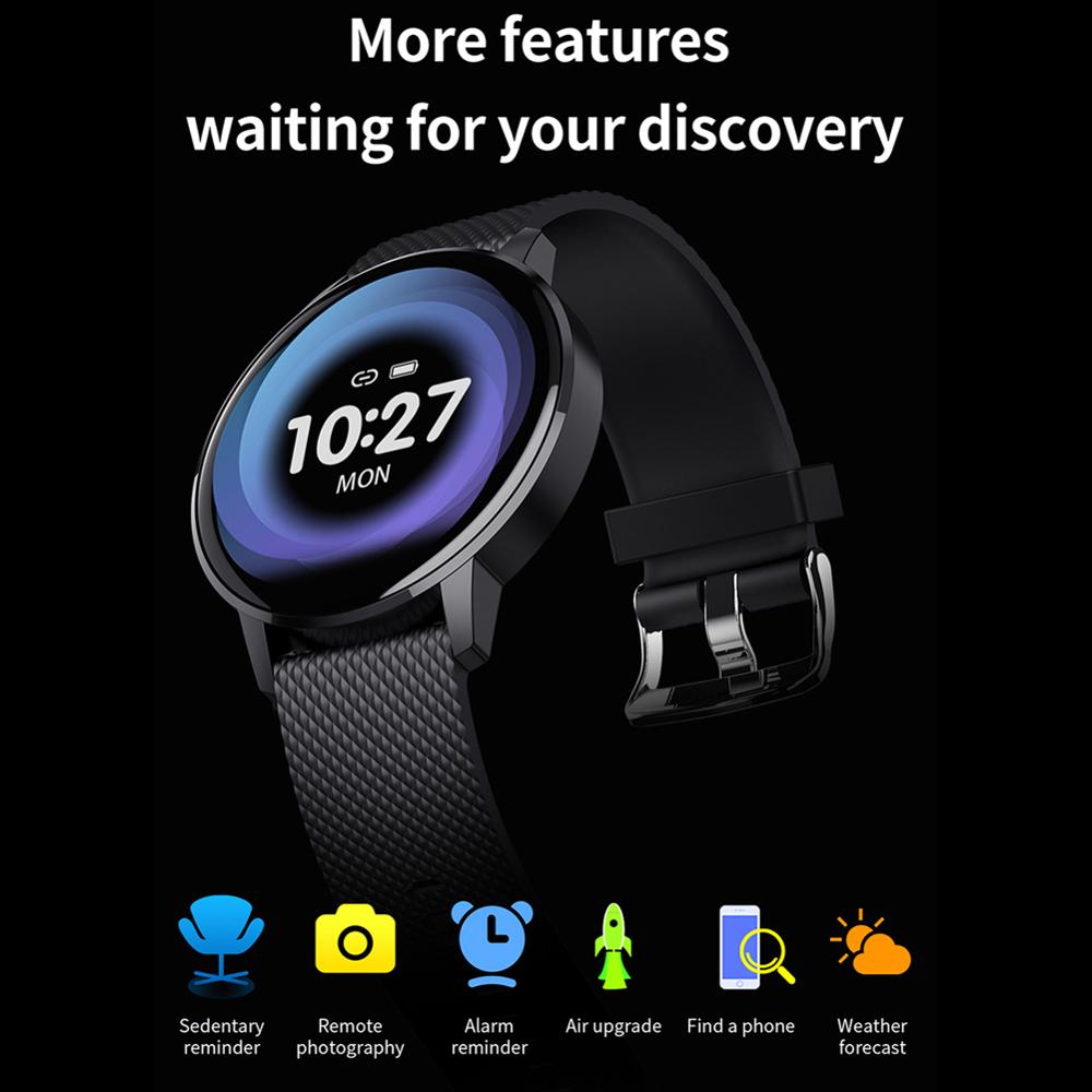 Smart Horloge T4 Armband Hartslag Bloeddrukmeter Oproep Herinnering Fitness Tracker Waterdicht Smart Horloge Android Ios