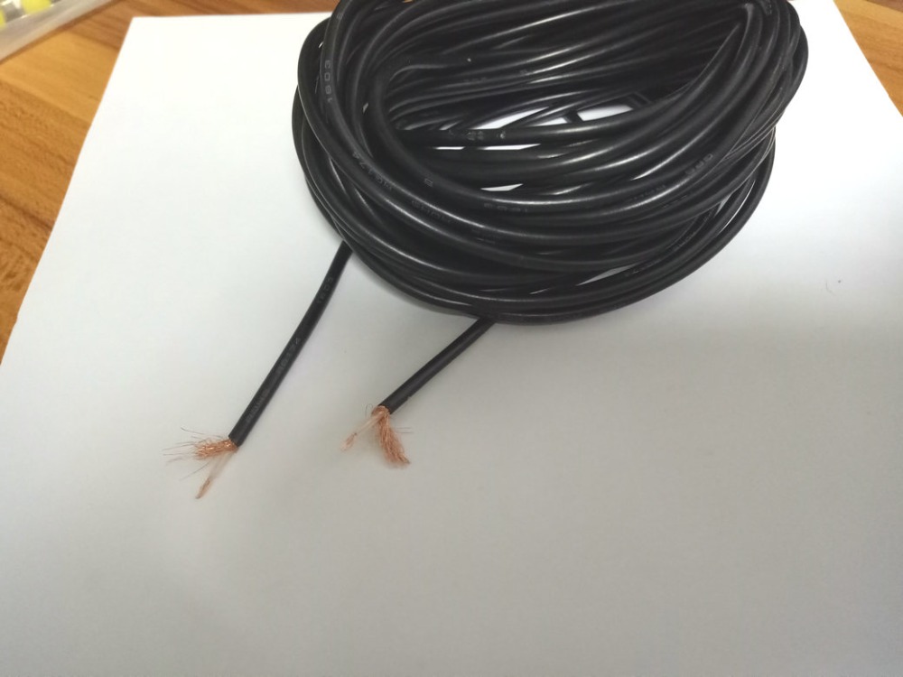 1 Reel 20M RF Coaxial Cable Adapter Connector 50ohm RG174 CABLE BLACK