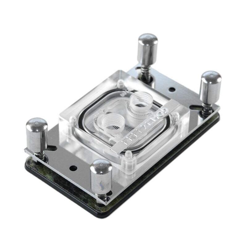 CPU Acrylic Top Water Cooling Block Sprayable Liquid Block With Channel For AMD