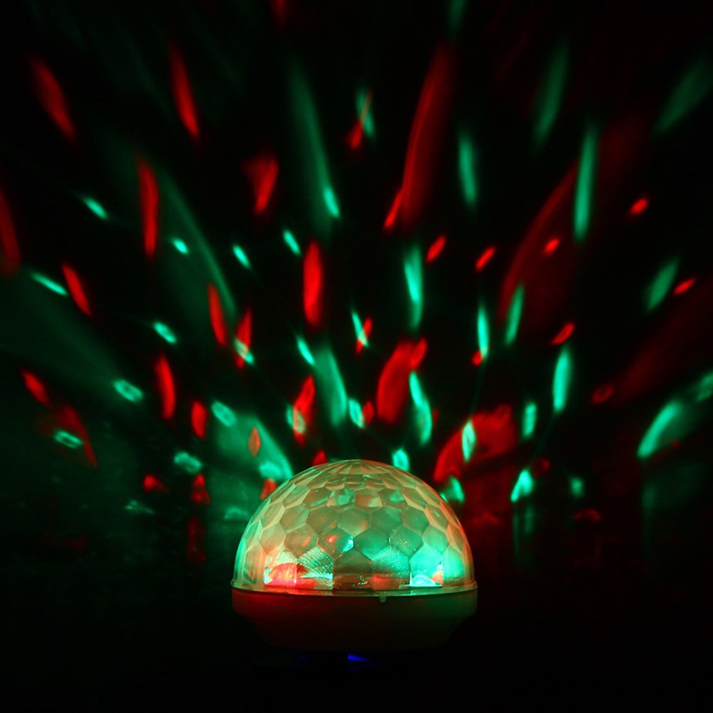 Mini USB Disco Light Computer USB Gadget Magic Dj Light Stage Lighting Effect Light RGB Small Magic Mini Lanterns Clearance