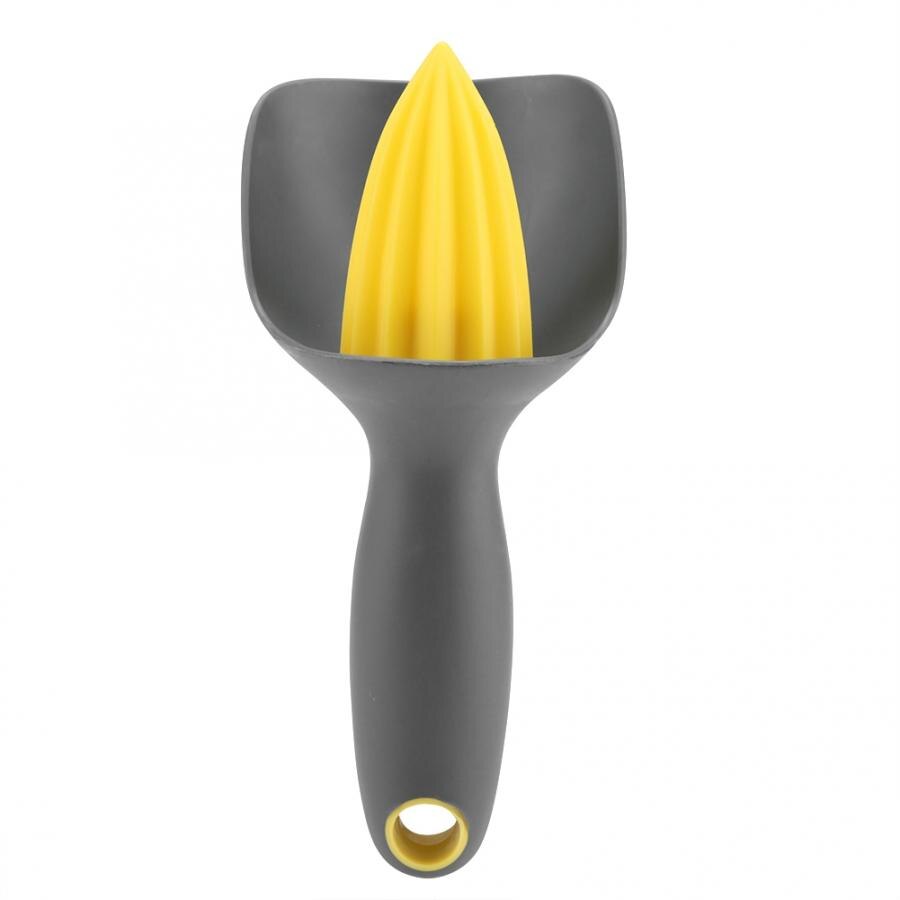 Lemon Squeezer Vegetable Tool Ergonomic Mini Lemon Squeezer Juicer for Orange kitchen gadgets: Black