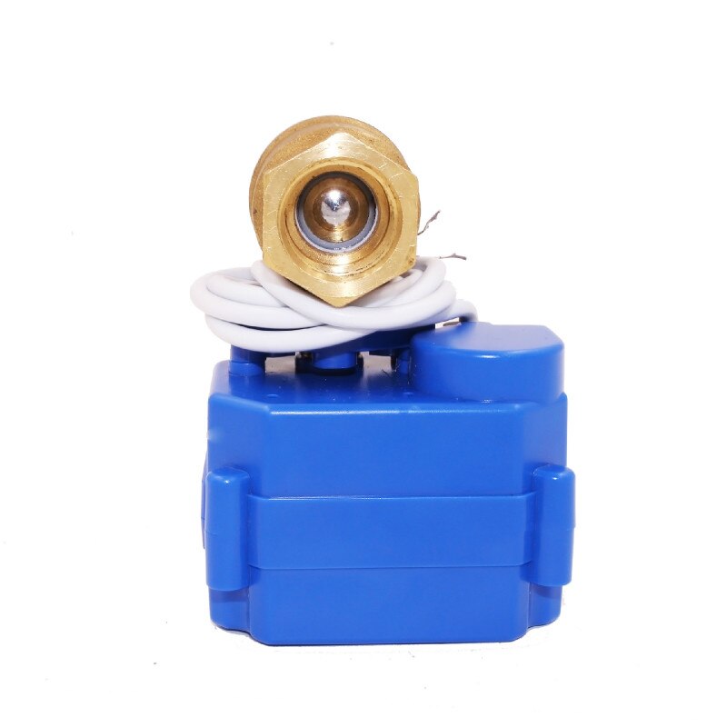 DN25 Brass 1 inch Two Way Motorized Ball Valve DC5V 12V 24V AC220V Electric water valve 1" CR01 CR02 CR03 CR04 CR05