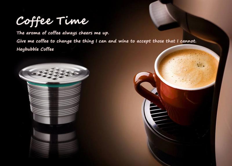 Nespresso Refillable Capsule Reusable Coffee Filter Nespresso Cafeteira Capsulas Cafe Recargables Reutilizables Coffee Filters