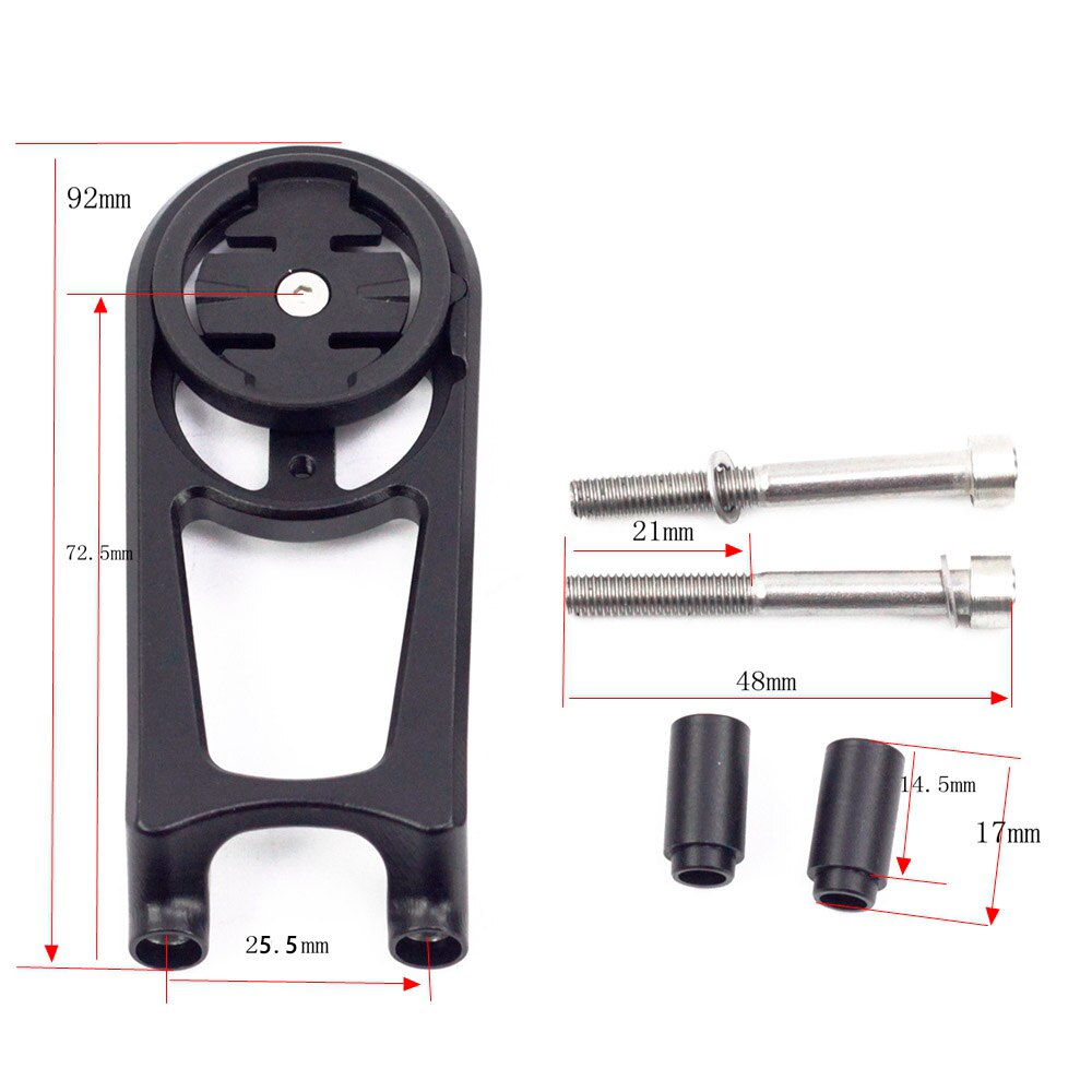 Fouriers Bike Computer Mount Stem Out Front GPS Holder for GIANT Propel Tiger for Edge WAHOO Elemnt Bolt Mini MIO Bryton