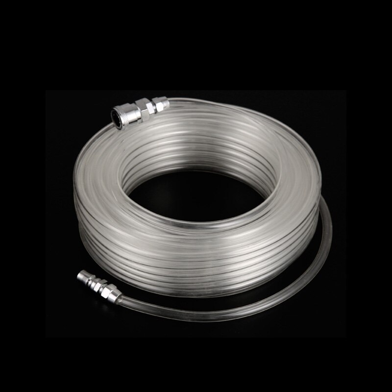 10M 15M 20M Pneumatic Pipe Air Pump Trachea Compressor Hose With Connector Straight High Pressure Flexible PU Gun 8x5mmTube