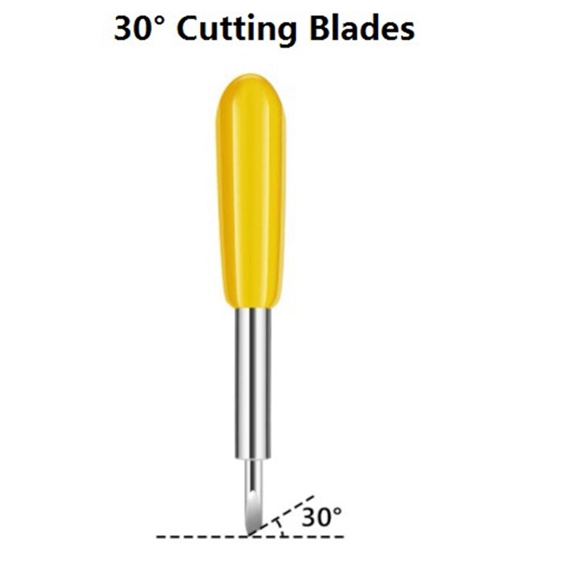 30 Stuks 30 Graden Voor Roland Plotter Cutter Mes Voor Snijplotter Blade Frees Carving Gereedschap