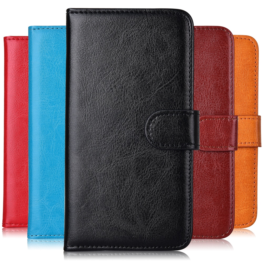 Funda de cuero para Xiaomi Redmi 8A, funda de libro Lisa para Xiaomi Redmi 8A