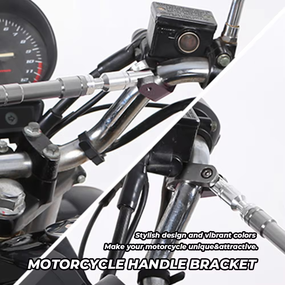 Motorfiets Stuur Handgreep Verstelbare Lat Balans Beugel Regulator Stuurwiel Versterking 22mm Vervanging