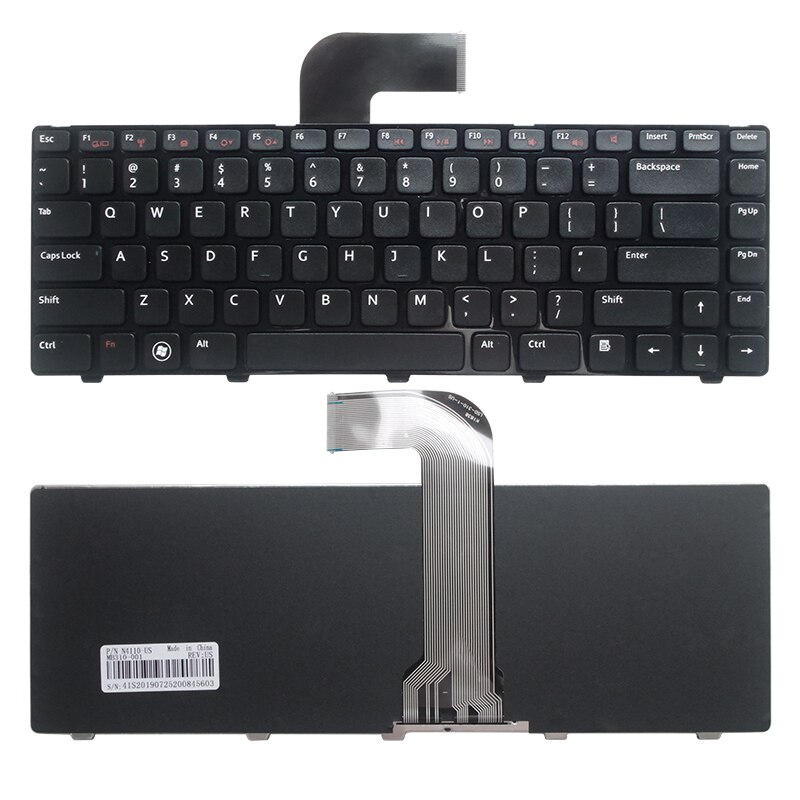 US laptop Keyboard for Dell Vostro 1440 1450 2420 2520 3350 3450 inspiron 13Z-N311Z Latitude 3330