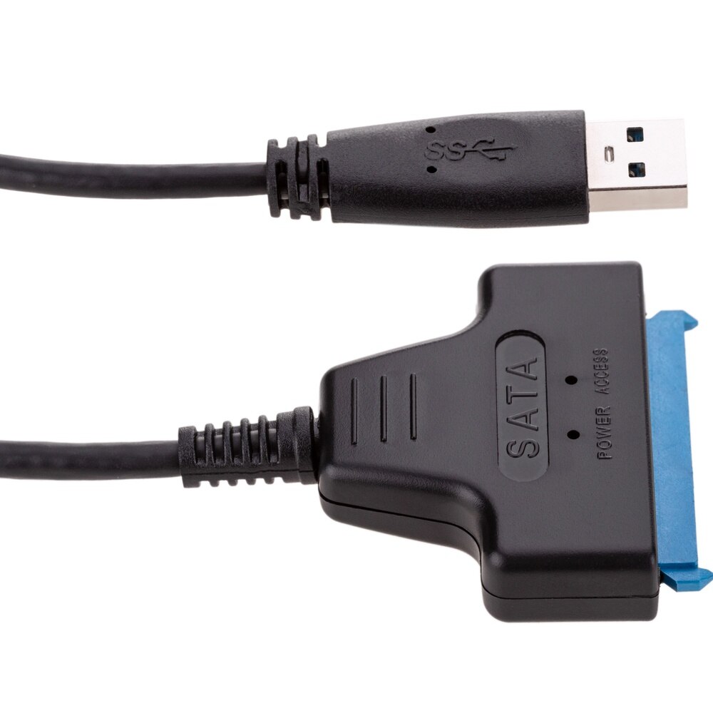 BeMatik-SATA Adapter Cable 7 + 15 pin to USB 3.0 Type a Male