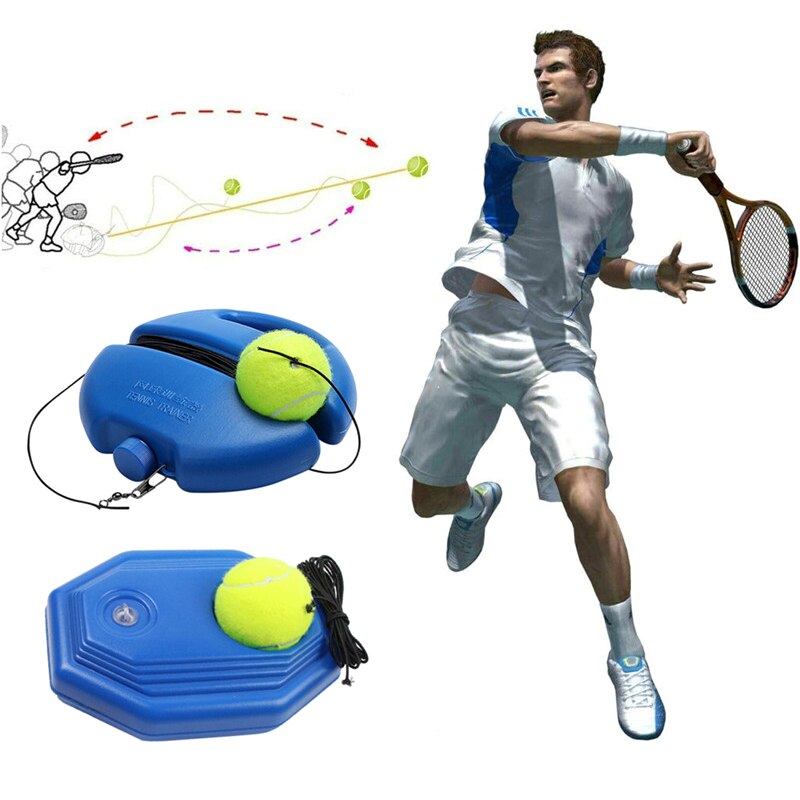 Exercise Tennis Training Tool Multifunction Ball Sport Self-Study Rebound Ball Trainer Free Sparring Device Tennis Trainer Set