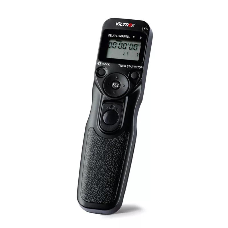 VILTROX Timer Remote Control Shutter Time Lapse Intervalometer with MC-S1 Cable used for SONY A99 A77 A580 A57 A590