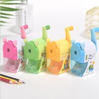 Hand Handkurbel Anspitzer Kreative Schreibwaren Multi Funktion Dreh Bleistift Spitzer Lernen Büro Liefert: Ursprünglich Titel