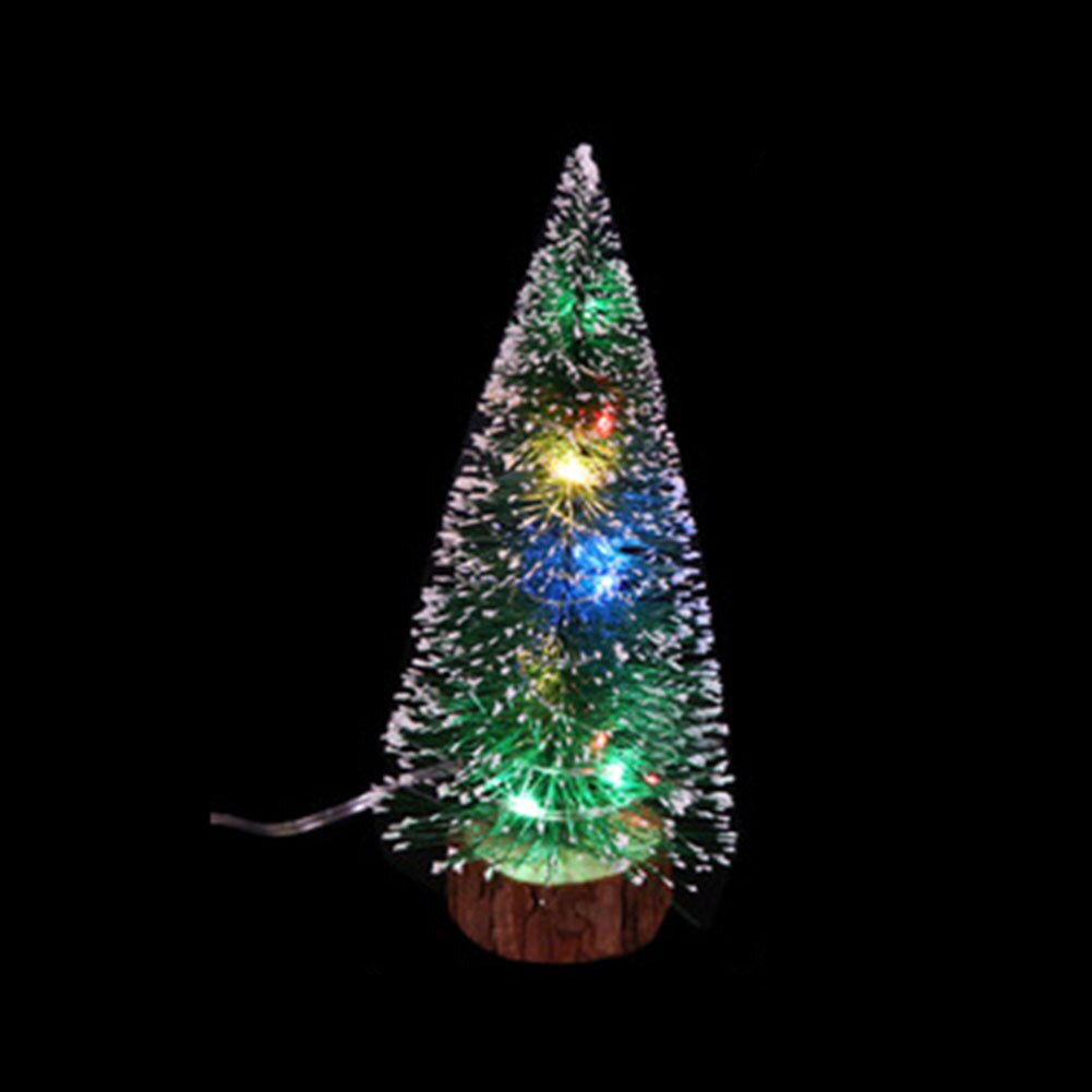 Mini árbol de Navidad luminoso de escritorio con l... Grandado