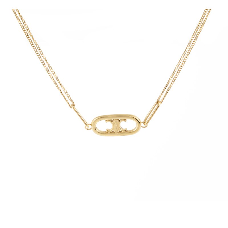 Punk Rhombus Cuban Chain Stainless Steel Necklace