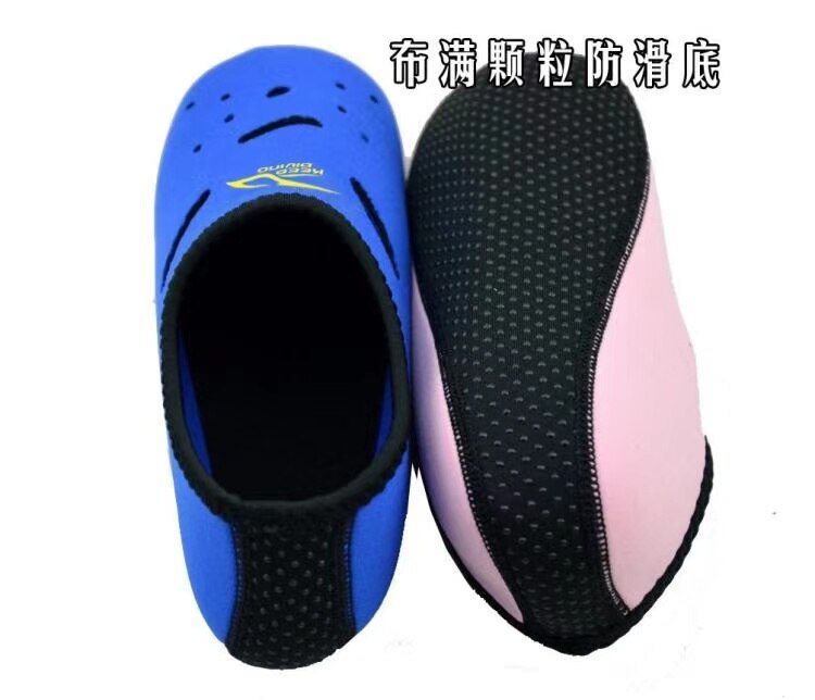 Keep Diving 3mm Neoprene Short Beach Socks in Fins Flippers Non-slip Antiskid Scuba Dive Boots Snorkeling Wetsuit Home Shoes: A2 / XL