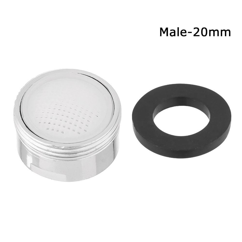 Boquilla de filtro para grifo de cocina, accesorios de ahorro de agua para grifo, aireador, boquilla de filtro macho y hembra: Male-20mm