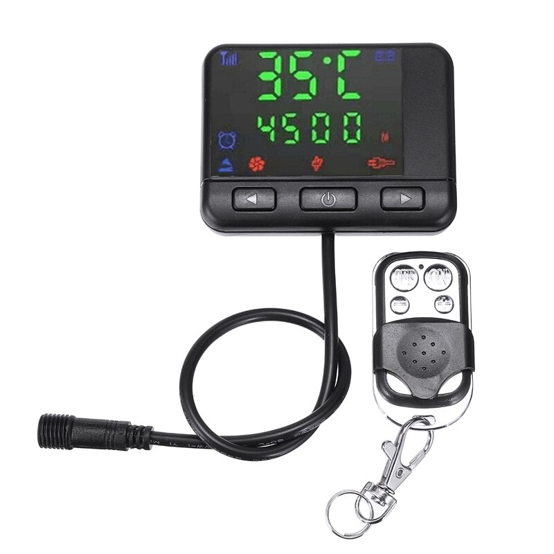 Universal LCD Monitor Parking Heater Digital Switch Car Heating Device Controller Switch+Remote Control For Car Track Air Heater