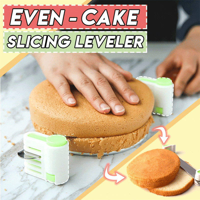 Even Cake Slicing Leveler Cake Slicers 5 Layers Cake Pie Slicer Sheet Guide Cutter Server Bread Cutting Fixator Kitchen Tools