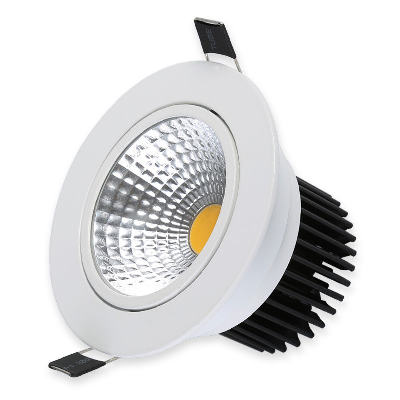 Led spotlight lamp COB Plafond Spot Light 3w 5w 7w 12w 18w 25w 30w 50w 85-265V plafond inbouwspots Binnenverlichting