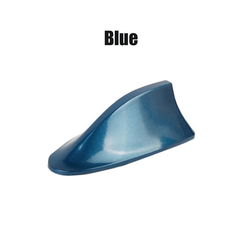 Car Shark Fin Antenna FM Radio Signal Plus For Toyota Corolla RAV4 Camry Prado Avensis Yaris Auris Hilux Prius Land Cruiser: Blue