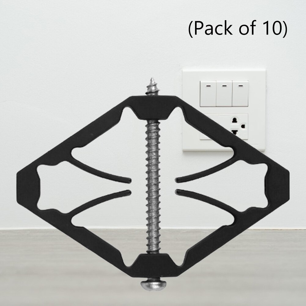 10 Stuks 86Mm Metalen Wandschakelaar Bottom Doos Reparatie Apparaat Vaste Ondersteuning Staaf Stopcontact Cassette Reparatie Accessoires