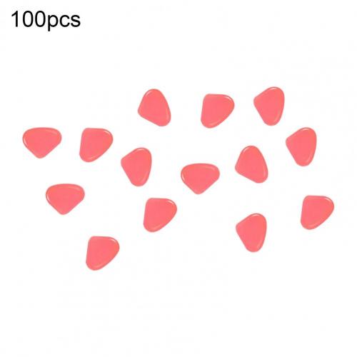 Galets lumineux en résine fluorescents, 100 pièces, pierres chaudes et lumineuses, décoration pour allées de jardin, chemin pour Aquarium: Rose