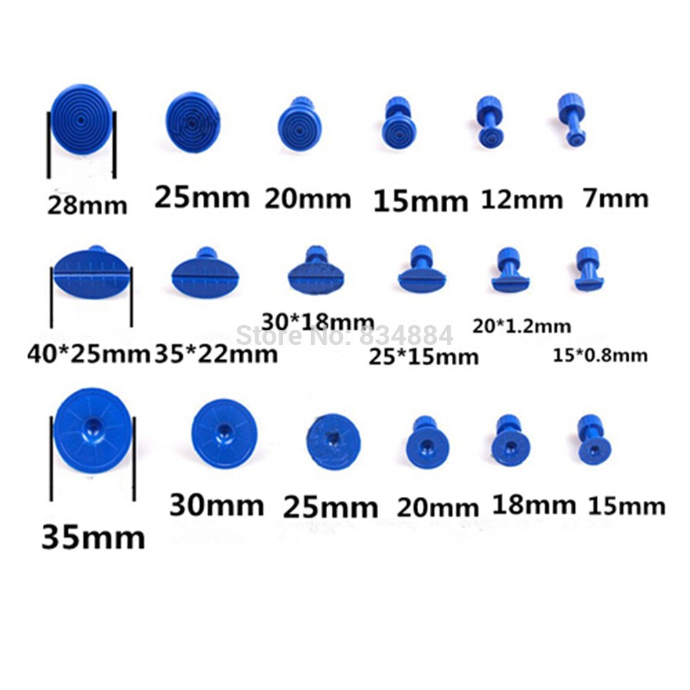 Paintless Dent Repair Tools Newly Pulling Bridge Dent Removal Hand Tool Set kit with Glue Pulling Tabs